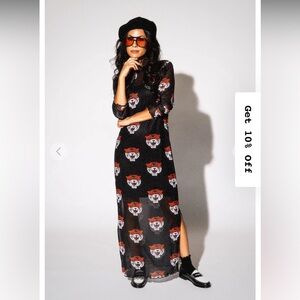 Dressed in Lala Mad About You Mesh Dress size L